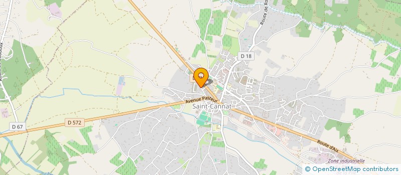 localisation de l'entreprise MADAME CLAIRE MOTTE  SAINT-CANNAT