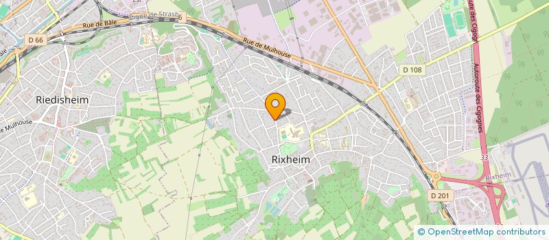 localisation de l'entreprise MADAME CLAIRE MOUGENOT  RIEDISHEIM