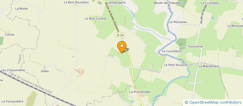 localisation de l'entreprise MADAME CLAIRE MOUSSU  CHEMERE-LE-ROI