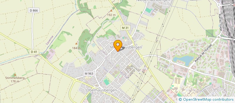 localisation de l'entreprise MADAME CLAIRE MUGEL  MITTELHAUSBERGEN