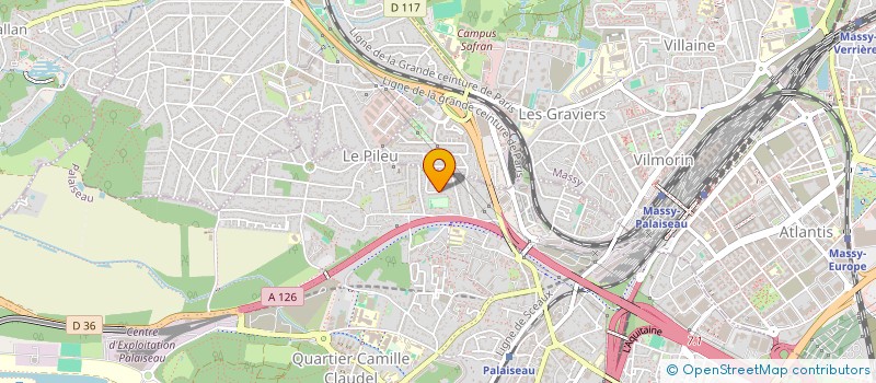 localisation de l'entreprise MADAME CLAIRE MUTONI MURWANEZA  PALAISEAU