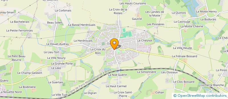 localisation de l'entreprise MADAME CLAIRE NAEL à TALENSAC