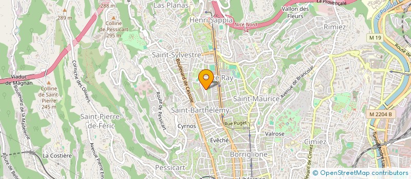 localisation de l'entreprise MADAME CLAIRE NAKAM à NICE
