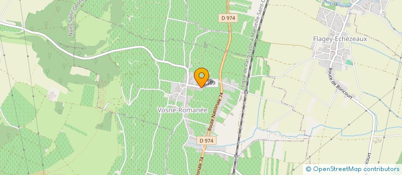 localisation de l'entreprise MADAME CLAIRE NAUDIN  VOSNE-ROMANEE