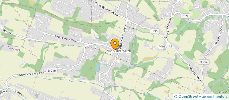 localisation de l'entreprise MADAME CLAIRE NAUTRE  VIGOULET-AUZIL