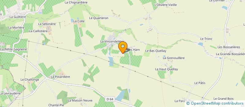 localisation de l'entreprise MADAME CLAIRE NEAU à SEVREMOINE