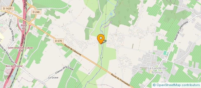 localisation de l'entreprise MADAME CLAIRE NEBEL  SAINT-ANDRE-DE-CUBZAC