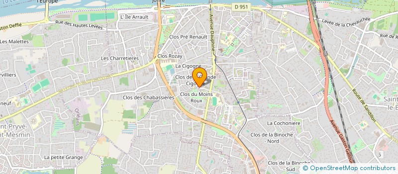 localisation de l'entreprise MADAME CLAIRE NGONDE à ORLEANS