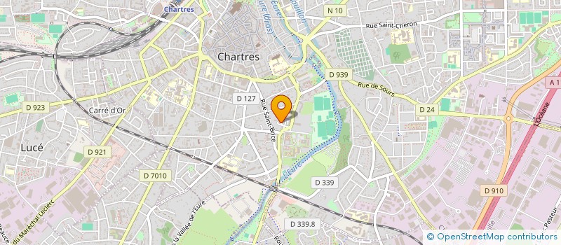 localisation de l'entreprise MADAME CLAIRE NICOLETIS  CHARTRES