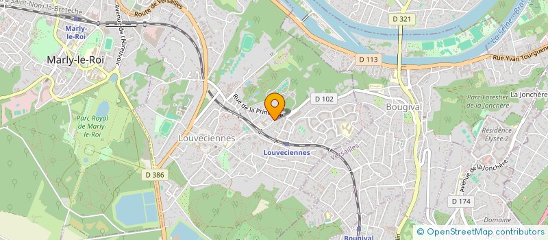 localisation de l'entreprise MADAME CLAIRE NO MURA à LOUVECIENNES