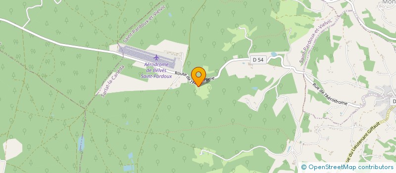 localisation de l'entreprise MADAME CLAIRE OCIO  SAINT-PARDOUX-ET-VIELVIC