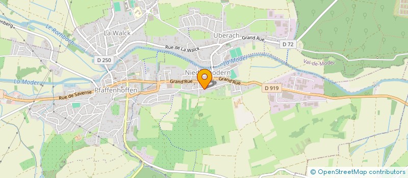 localisation de l'entreprise MADAME CLAIRE OGIER  INGWILLER