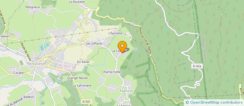 localisation de l'entreprise MADAME CLAIRE OKAIS à NANCES