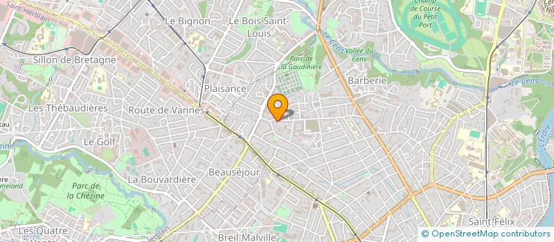 localisation de l'entreprise MADAME CLAIRE PACHECO à NANTES