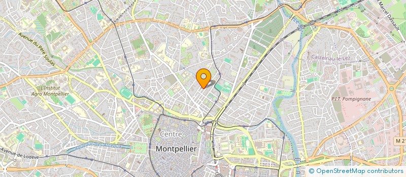 localisation de l'entreprise MADAME CLAIRE PALAYER à MONTPELLIER