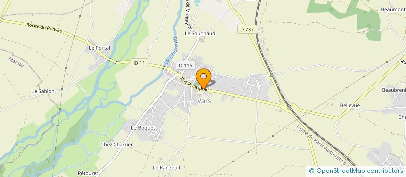 localisation de l'entreprise MADAME CLAIRE PALLUD à VARS