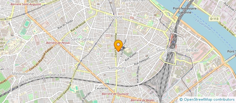 localisation de l'entreprise MADAME CLAIRE PALMADE  BORDEAUX