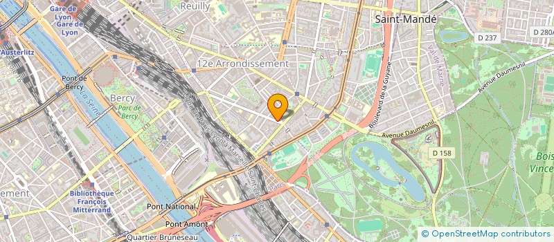 localisation de l'entreprise MADAME CLAIRE PAOLANTONI  PARIS