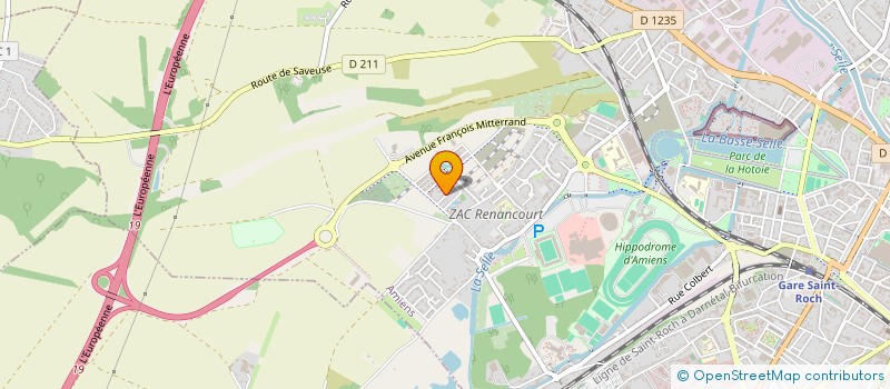 localisation de l'entreprise MADAME CLAIRE PATELOUT  RIENCOURT