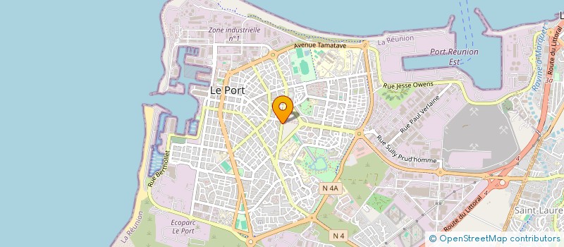 localisation de l'entreprise MADAME CLAIRE PAUGAM à LE PORT