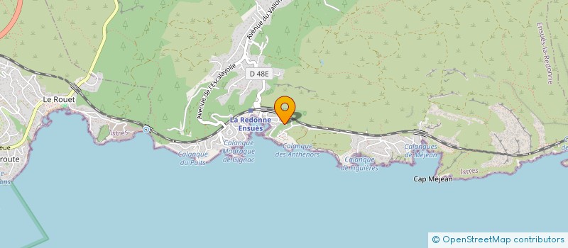 localisation de l'entreprise MADAME CLAIRE PAVANELLO  ENSUES-LA-REDONNE