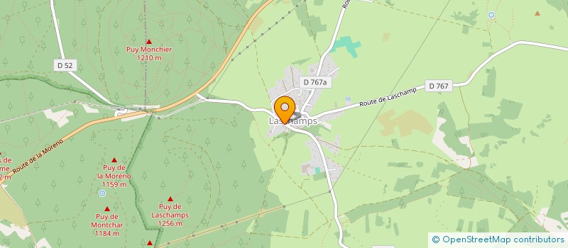 localisation de l'entreprise MADAME CLAIRE PAYRE à SAINT-GENES-CHAMPANELLE