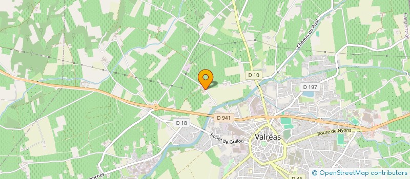 localisation de l'entreprise MADAME CLAIRE PECHEREAU à VALREAS
