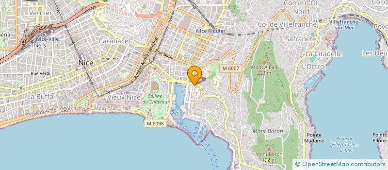 localisation de l'entreprise MADAME CLAIRE PELLETIER DE CHAMBURE à NICE