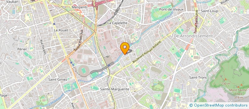 localisation de l'entreprise MADAME CLAIRE PEREIRA  MARSEILLE