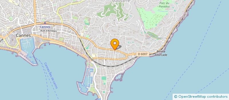 localisation de l'entreprise MADAME CLAIRE PERPERE  CANNES