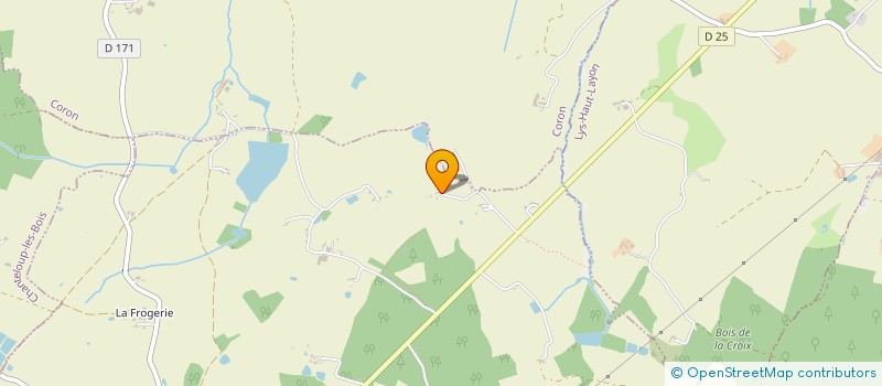 localisation de l'entreprise MADAME CLAIRE PERRAUDEAU  LA PLAINE