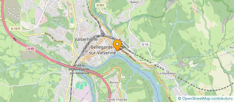 localisation de l'entreprise MADAME CLAIRE PETITIOT à VALSERHONE