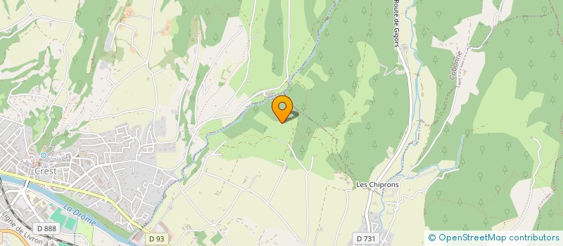 localisation de l'entreprise MADAME CLAIRE PEYRE-LAROUTE  MONTEUX