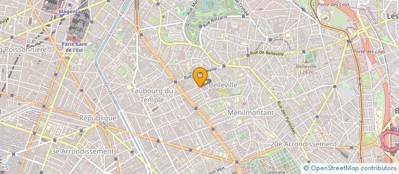 localisation de l'entreprise MADAME CLAIRE PHILIPPE  PARIS