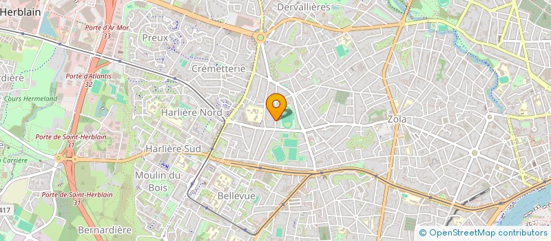localisation de l'entreprise MADAME CLAIRE PICAUD à NANTES