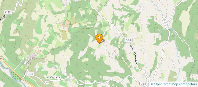 localisation de l'entreprise MADAME CLAIRE PICHOT  SAINT-MARTIN-DE-CASTILLON