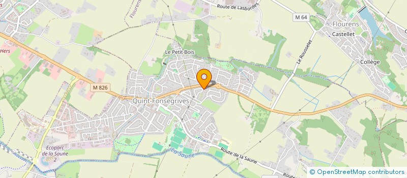 localisation de l'entreprise MADAME CLAIRE PIELBERG  QUINT-FONSEGRIVES