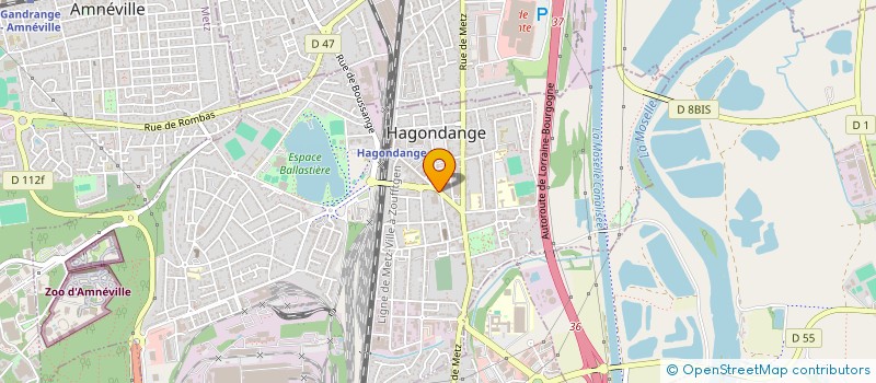 localisation de l'entreprise MADAME CLAIRE PIERRON à HAGONDANGE