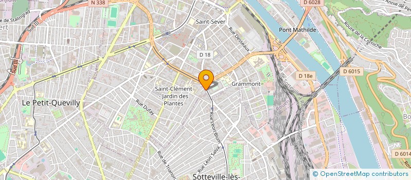 localisation de l'entreprise MADAME CLAIRE PIGEON à ROUEN