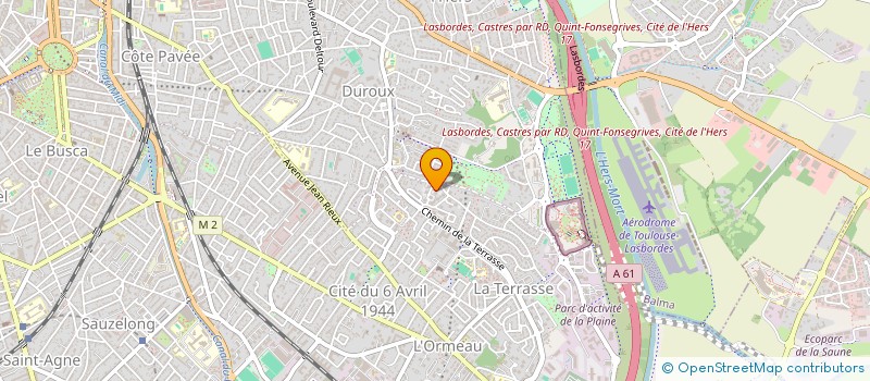 localisation de l'entreprise MADAME CLAIRE PIHAN DE LA FOREST à TOULOUSE