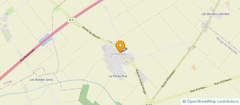 localisation de l'entreprise MADAME CLAIRE PINATEL à VILLEREAU