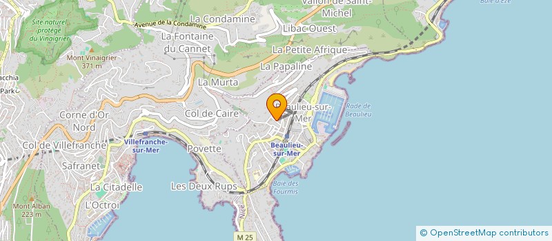 localisation de l'entreprise MADAME CLAIRE PINCI à BEAULIEU-SUR-MER