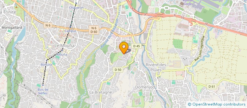 localisation de l'entreprise MADAME CLAIRE PINSART  SAINT-DENIS