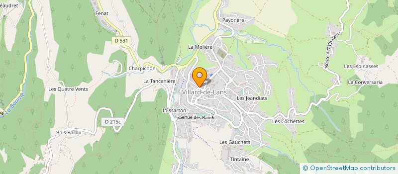 localisation de l'entreprise MADAME CLAIRE PION à VILLARD-DE-LANS
