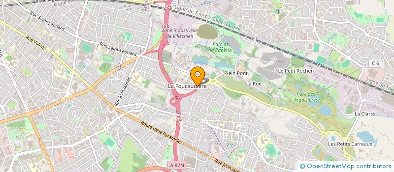 localisation de l'entreprise MADAME CLAIRE PIONNEAU à TRELAZE