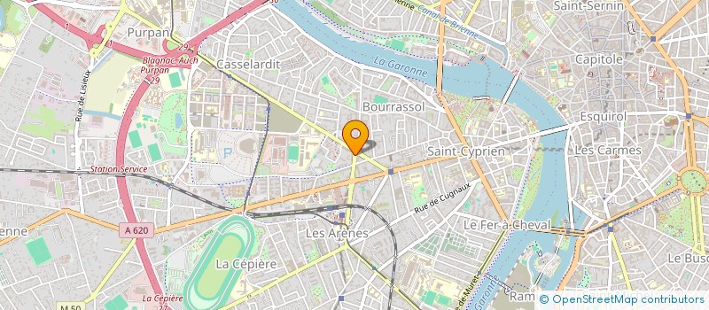 localisation de l'entreprise MADAME CLAIRE PIPERNO à TOULOUSE