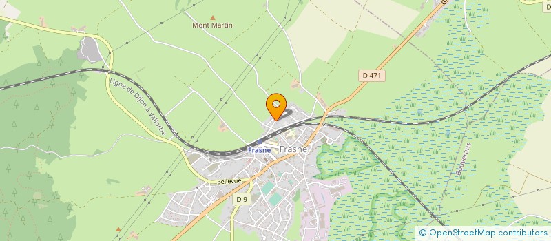 localisation de l'entreprise MADAME CLAIRE PLANTAIN  COURVIERES