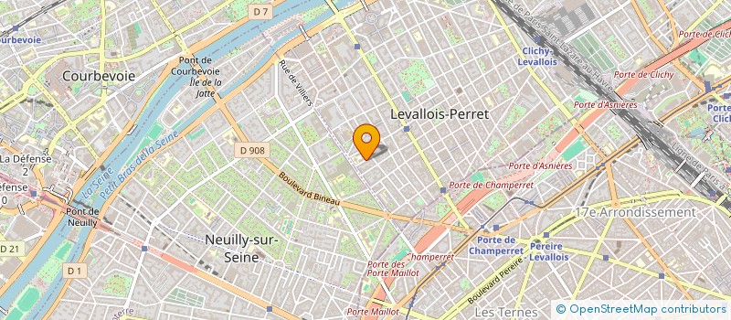 localisation de l'entreprise MADAME CLAIRE PLAS à LEVALLOIS-PERRET