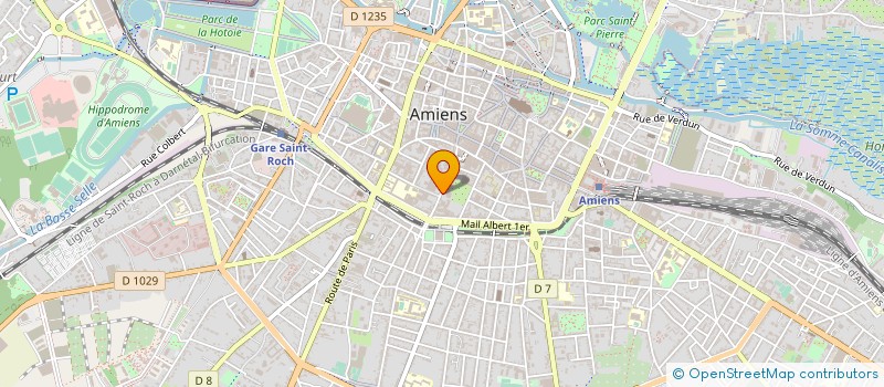 localisation de l'entreprise MADAME CLAIRE POCHAT  AMIENS