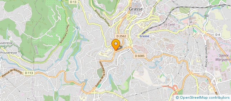 localisation de l'entreprise MADAME CLAIRE POELMAN à GRASSE
